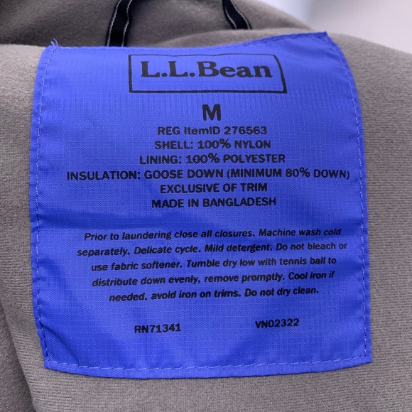 L.L. Bean Down Puffer Vest - Picture 8 of 8
